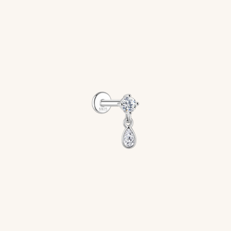 Pendiente Piercing Orise Plata